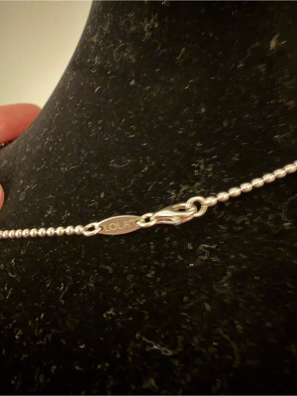 Lola Company Ball chain Silver 325 - Picture 3 of 6
